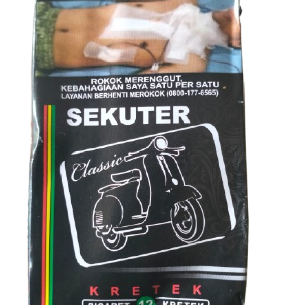 Sekuter Kretek Black - Rokok Klasik Dengan Kualitas Terbaik